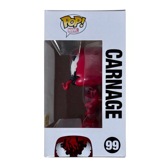 Funko Pop Unopened Carnage 99 Marvel Universe Supervillain Spiderman Venom - Picture 2 of 9